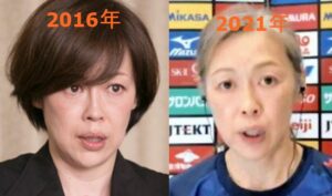比較画像 中田久美のおばあさん感がすごい３つの理由 白髪 老け もうひとつは 情報サイトmilkyhomes